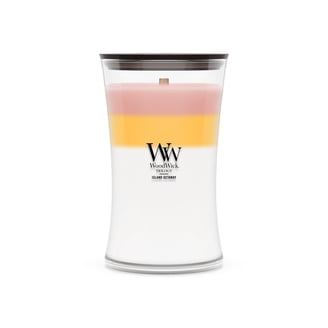 WoodWick Candles Medium Hourglass Scented Candle Vanilla Sea Salt