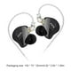 thumbnail image 3 of Auriculares con cable para pianista, intrauditivos metálicos de 2 pines, ergonómicos para amantes de la música, 3 of 9