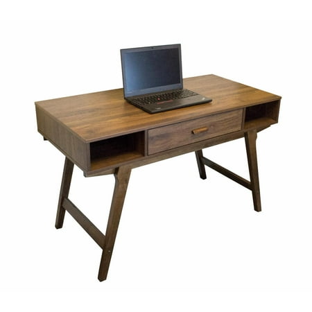 UPC: 0810001951825 | American Furniture Classics 30 x 47.25 x 23.5 in. OS Home & Office Mid Century Desk with One Drawer & Sturdy Legs