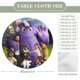 thumbnail image 2 of IF de John Krasinski-theme Fitted Round Tablecloths Elastic Edged Table Covers Waterproof Table Cloth for Kitchen Holiday Party Tables Decor 120cm, 2 of 6