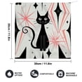 thumbnail image 2 of Werpe Cute Cat Countertops Bathroom Mirrors Decorations for Cup Cleaning, 11.8x11.8in (30*30cm) 2pcs, 2 of 7