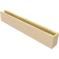 thumbnail image 5 of Ekena Millwork 4"W x 6"H x 36"L Block Woodgrain TimberThane Rafter Tail, Primed Tan, 5 of 6
