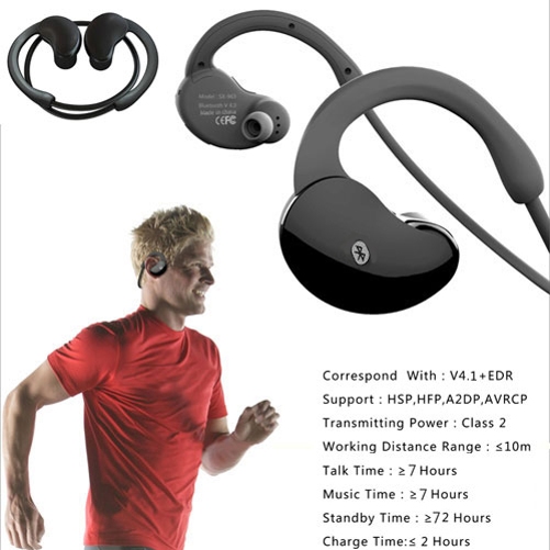 Neck-band Sports Headset Wireless Earphones Mic for iPhone X SE 8 PLUS 7 Plus 6S Plus 6 Plus 5S 5C 5, iPad Pro 9.7 Mini 4 3 2, Air 2