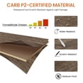 thumbnail image 6 of Topeakmart X Design Console Table w/ 1 Drawer & 2 Shelves, Taupe Wood, 6 of 7