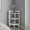 White, variant on White Engineered Wood Corner Table | Organize Books and Décor in Living Room | Maximize Unused Corner Space