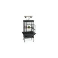 thumbnail image 2 of HomeStock Suburban Sophistication Playtop Bird Home with Spacious Design, Durable Materials, Removable Perches-Color:Black,Size:Small, 2 of 10