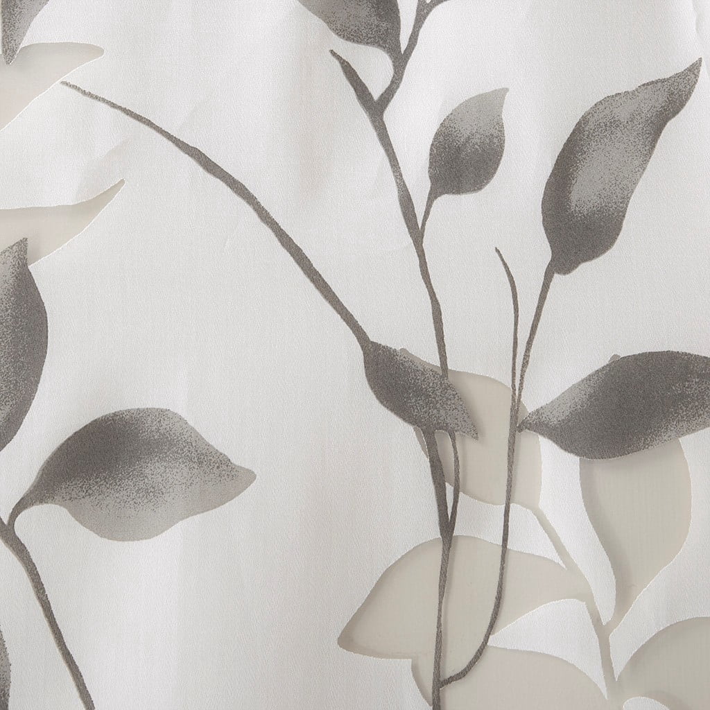 MAYEERTY Burnout Printed Curtain Panel Pair - 2 Pcs, Modern Fashionable Practical