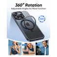 thumbnail image 2 of Funda MAGIC JOHN para iPhone 14 Pro con soporte magnético giratorio de 360°, 2 of 7