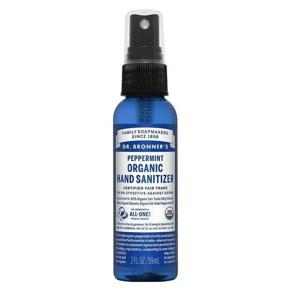 Dr. Bronner's - Désinfectant pour les Mains Bio, 2 fl oz.