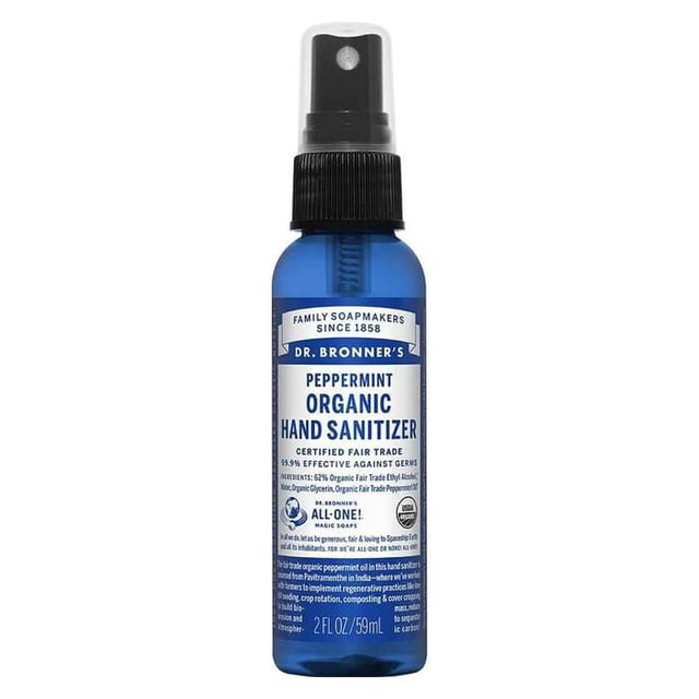 Dr. Bronner’s - Organic Hand Sanitizer, 2 fl oz.