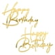 thumbnail image 1 of uds. Adorno para tarta de feliz cumpleaños, suministros de decoración acrílica dorada con purpurina para pastel de cumpleaños, 1 of 5