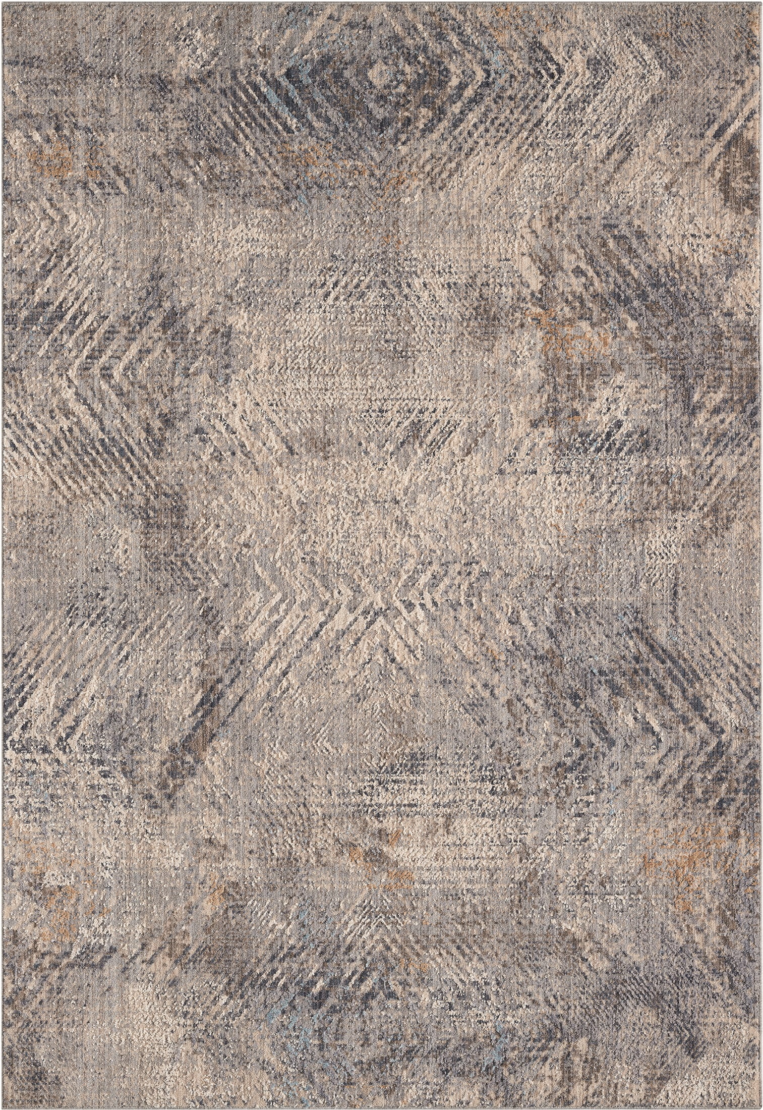 United Weavers Utopia Skye Contemporary Abstract Accent Rug, Blue, 1'10" x 3'