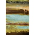 thumbnail image 3 of Marcon, Michael 11x14 Black Modern Framed Museum Art Print Titled - Teal Wahn I, 3 of 5