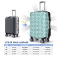 thumbnail image 6 of Fotbe Blue Print Luggage Cover Protector,Suitcase Protector,Scratch and Dirt Resistant,Fits 18-32 Inch Luggage-X-Large, 6 of 9