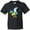 AB-Black, variant on Tropical Parrot, Colorful Parrot, Tropical Bird Youth T-Shirt