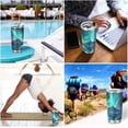 thumbnail image 7 of SKYSONIC Aurora Landscape Pattern 20 oz Stainless Steel Insulated Mug, Double Vacuum Insulated Travel Mug with Lid and Straw, 7 of 7