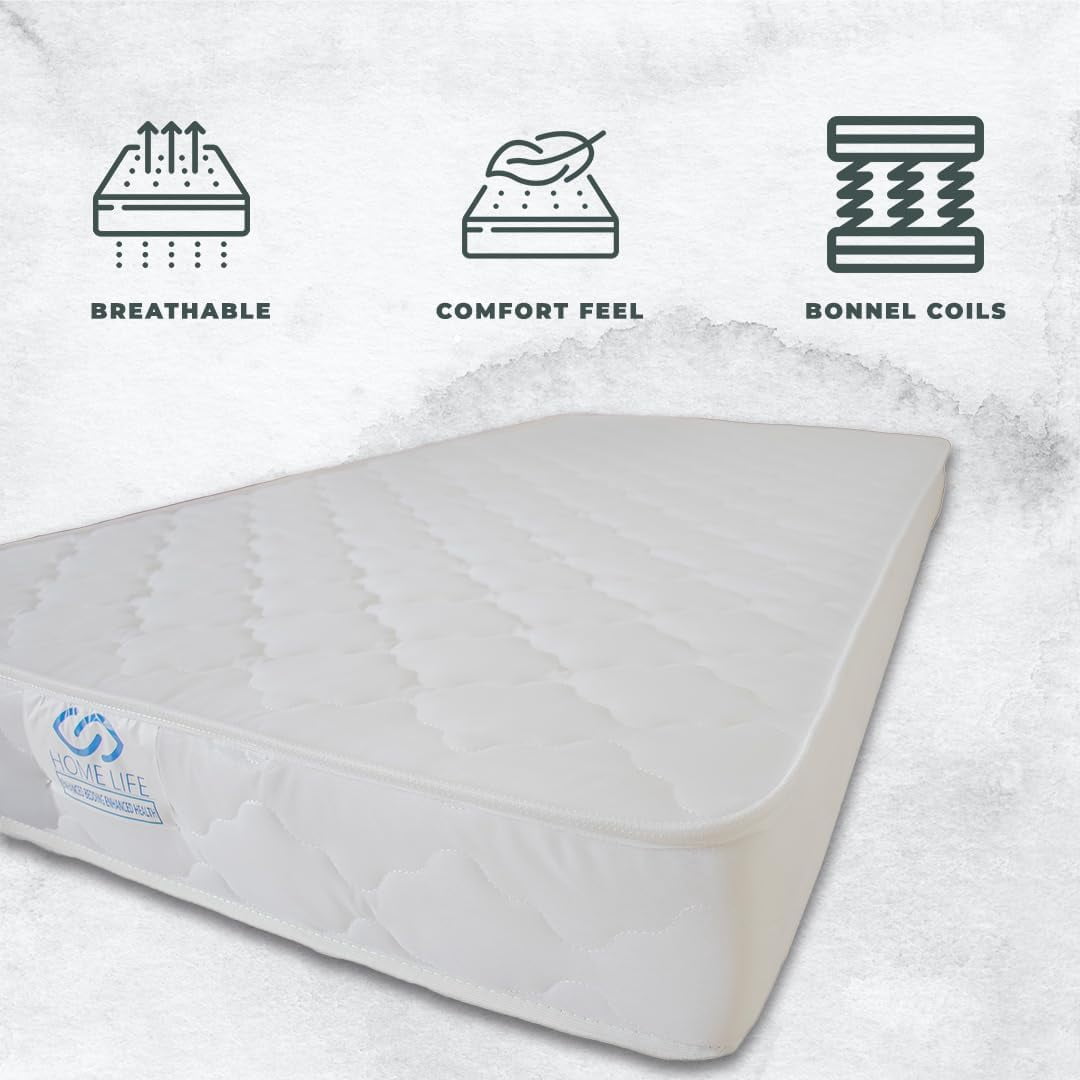 OLIVER & SMITH SINCE 1921 Bonnell Comfort 8" Twin Medium Firm Tight Top Hybrid Mattress
