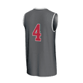 thumbnail image 3 of Youth GameDay Greats #4 Gray Saint Joseph's Hawks Lightweight Basketball Fashion Jersey, 3 of 4