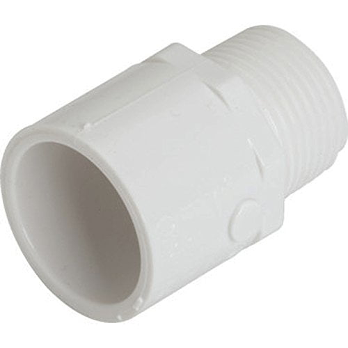 Schedule 40 PVC Pipe Slip x Mipt Male Adapter (2