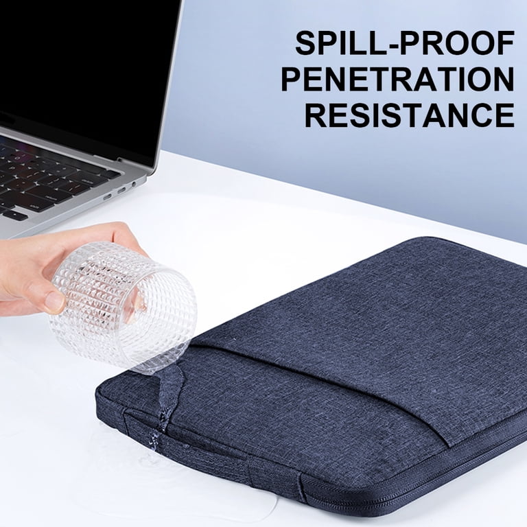 backpack with laptop sleave doubling as water sleav Laptop Sleeve for 14-15.4Inch, Double Compartment High Capacity Computer  Storage Bag Shockproof Water Bag
