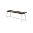 thumbnail image 2 of KFI Studios Midtown Dining Bench - Barnwood, 2 of 2