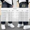 thumbnail image 2 of Boys Loose Fit Black Vintage Washed Wide Leg Jeans with Cuffed Hem for Kids 5-15 Years,Size 10-11 T, 2 of 6