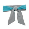 thumbnail image 5 of Unique Bargains 1 Pc Breathable Headband Solid  Headband for Sport Blue Grey, 5 of 5