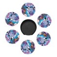 thumbnail image 3 of Posavasos de cuero de 6 piezas, posavasos Vampirina para bebidas, posavasos para tazas, regalo de inauguración de la casa, ideal para la decoración del hogar, 3 of 7