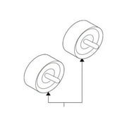 Genuine OE Mitsubishi Idler Pulley - 1341A005 Fits select: 2011 MITSUBISHI OUTLANDER SPORT SE, 2015 MITSUBISHI LANCER ES