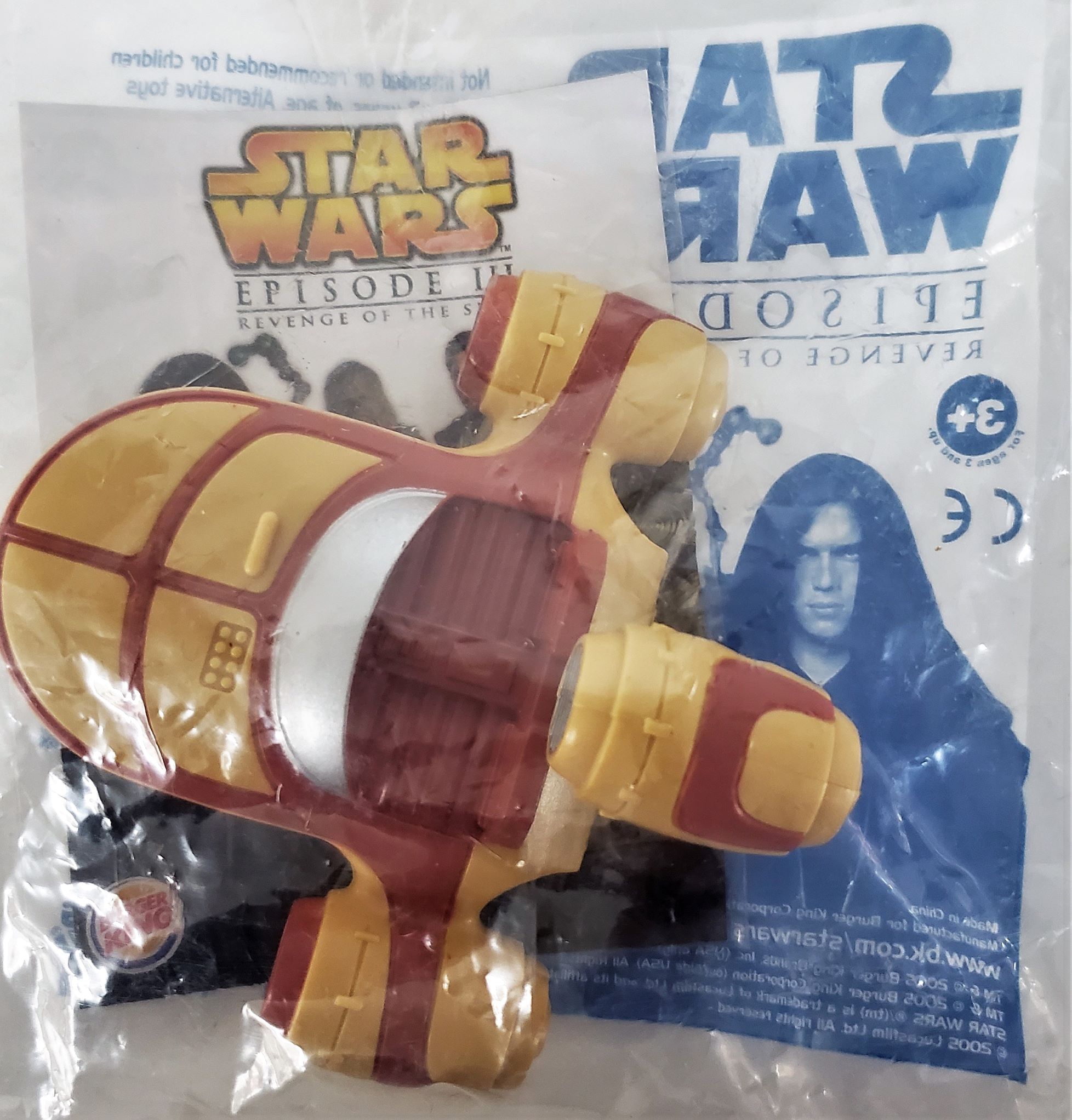 Star Wars Episode Iii Revenge Of The Sith 2005 Burger King Toy Land Speeder 