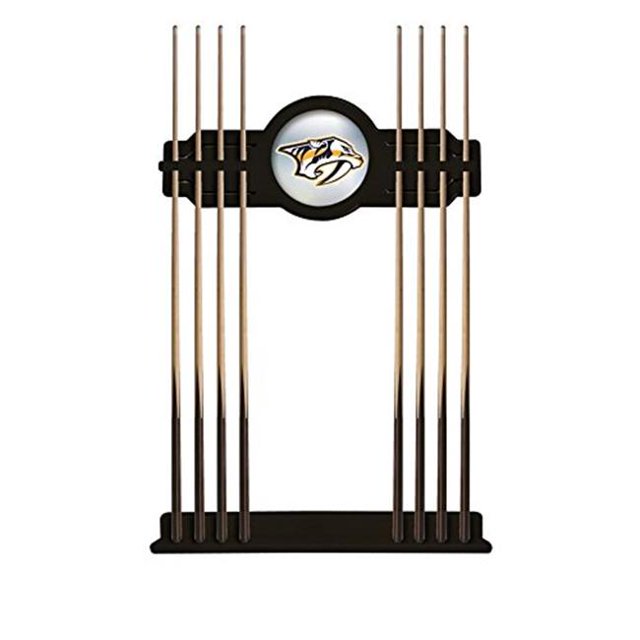 Holland Bar Stool CueBKNshPre Nashville Predators Cue Rack - Black