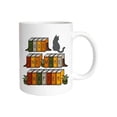 thumbnail image 1 of Customizable Book Lover Mug with Floral Design - Personalized Ceramic Reading Cup for Teachers, Librarians & Readers, 1 of 4