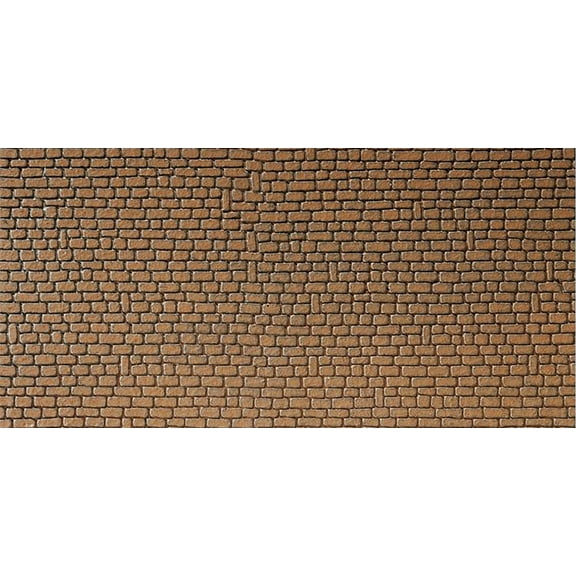 Faller 170611 Wall card Sandstone red