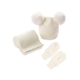 thumbnail image 1 of Diconna Children Three-piece Costume Set Solid Color Cap Scarf and Gloves, 1 of 3