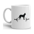 thumbnail image 2 of German Shepherd Heartbeat Dog Lover Coffee Tea Ceramic Mug Office Work Cup Gift 11 Oz, 2 of 3