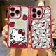 thumbnail image 5 of Catoon Hello Kitty Cute Red Phone Case For Redmi Note 12 11 10 9 Pro 7 8 9C 10C 12C 13C 4G 5G Soft Silicone Transparent Cover, 5 of 5