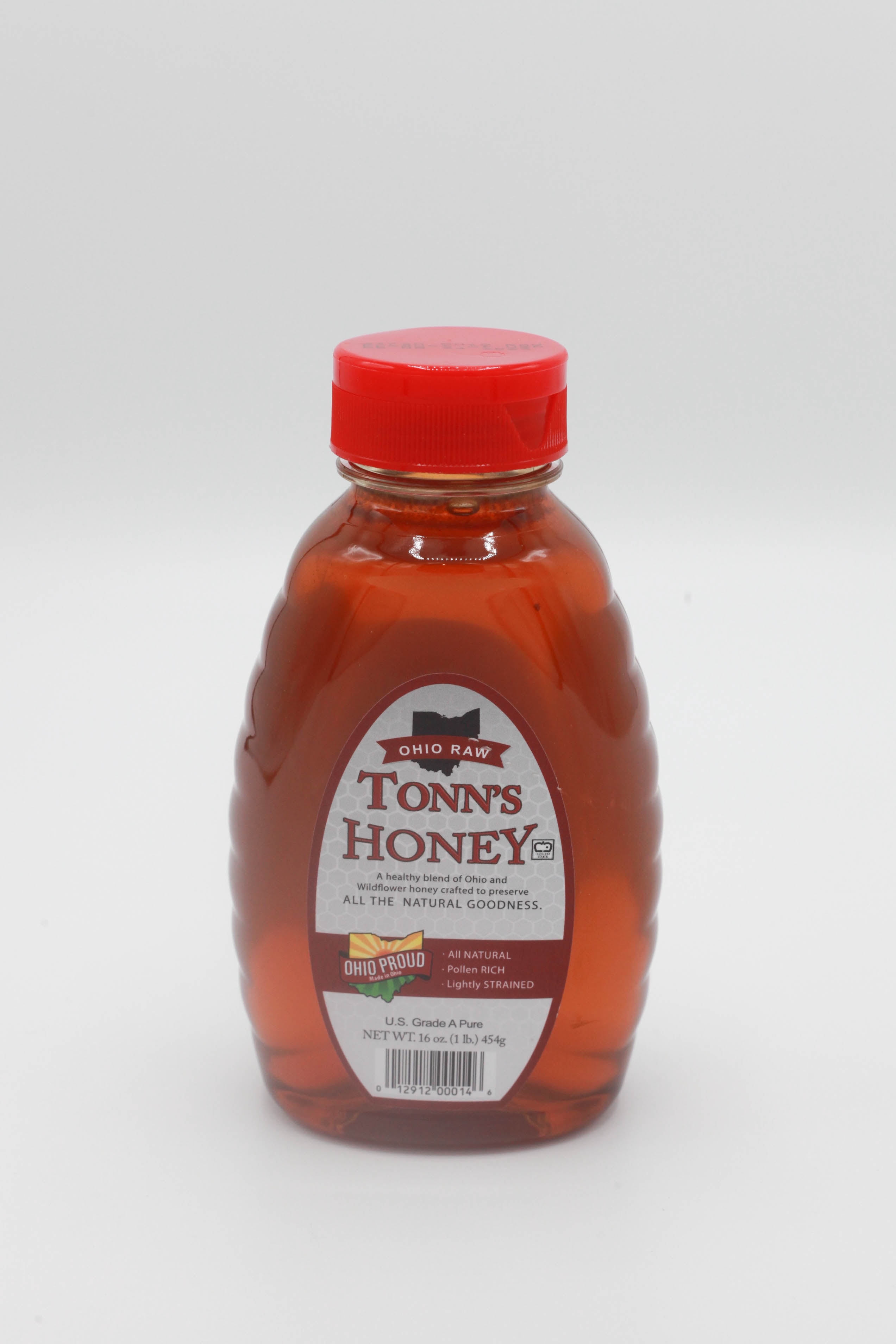Tonn's Ohio Raw Honey 16oz