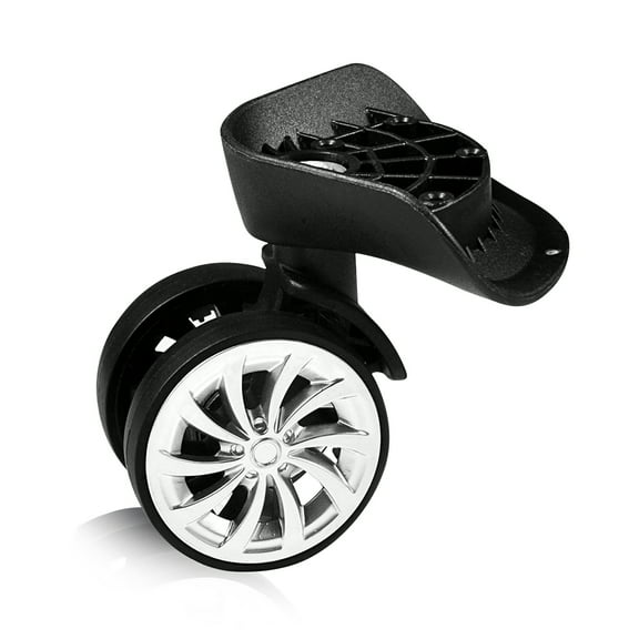 2Pcs Wheels Replacement for Luggage Suitcase Caster Wheels Travel Case Replacement Wheels, Black