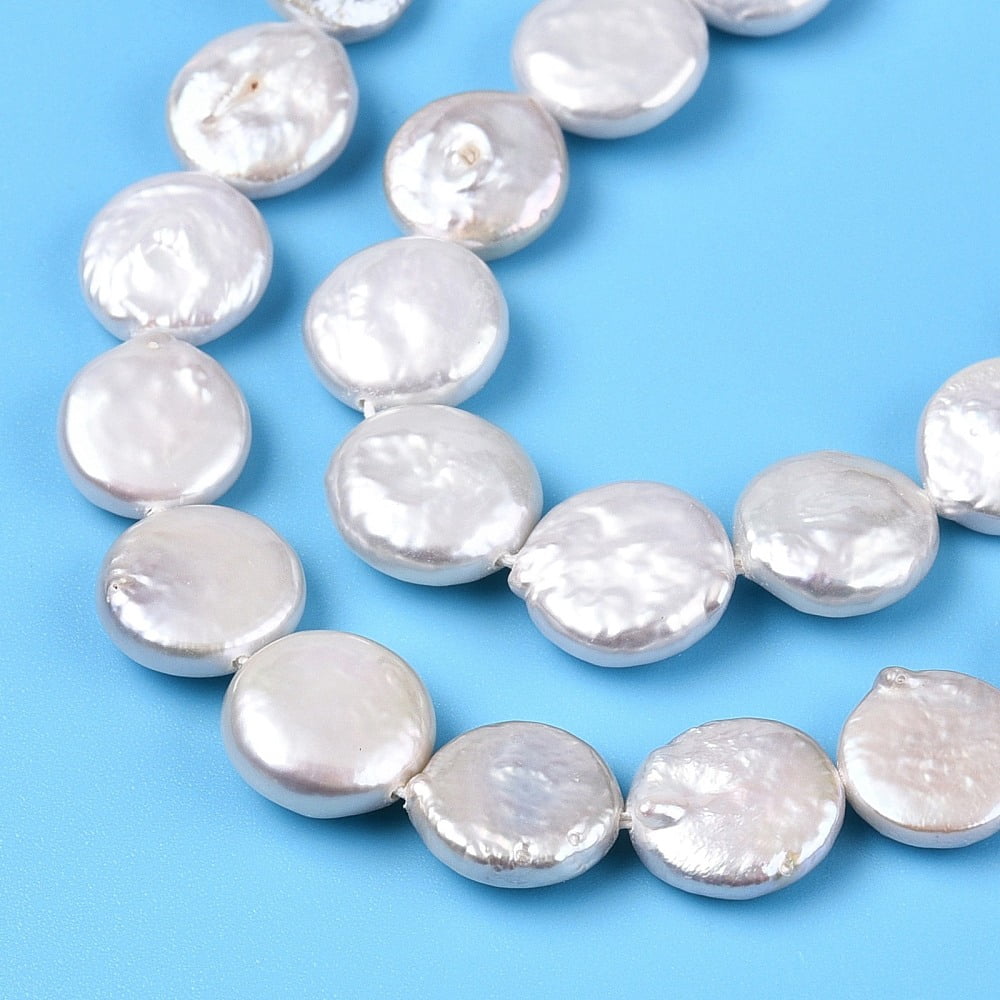 1strand Natural Keshi Pearl Beads Strands Baroque Pearls Seashell color 9~15x8.5~10x2.5~6mm Hole 0.6mm about 30~39pcs/strand 14.96~15.35 inch