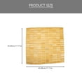 thumbnail image 2 of KAKOWELY Non Slip Foot Mat Bamboo Block Woven Mat for Playroom 1Pcs, 2 of 8