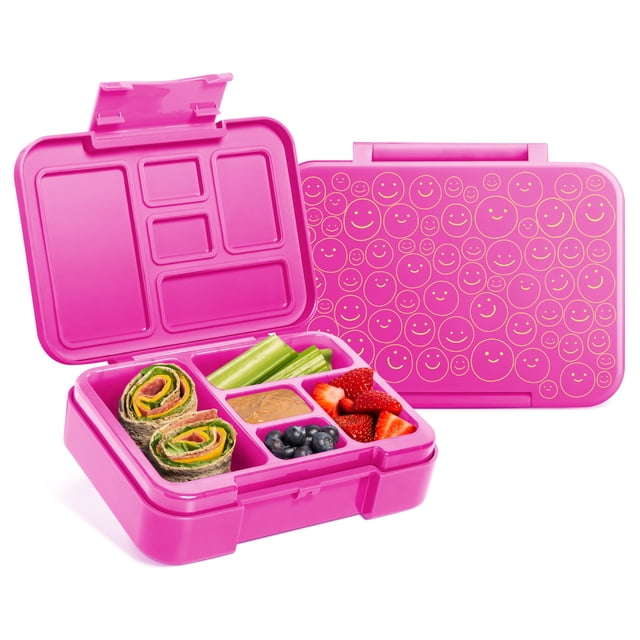 Lonchera Bento, sencilla y moderna, colección Porter para niños, 5 compartimentos