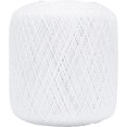 thumbnail image 2 of Aunt Lydia's Fine Crochet Thread Size 20-White, 2 of 2