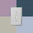 thumbnail image 5 of Amerelle 66RRR Moderne Wallplate 3 Rocker Acrylic Clear 1-Pack, 5 of 7
