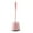 Pink#53, variant on Home Toilet Brush Cleaner Toilet Bowl Brush Deep Cleaning Under Rim Bath Accessories Household Essentials