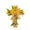 Yellow, variant on Easter Cross Wreath for Front Door,Artificial Easter Simulated Lily Cross Garland with Bow,Spring Rustic Home Door Wall Easter Decoration Wreaths