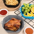 thumbnail image 1 of YAOMOBB Grill Plate Double Handle Baking Pan Non Scalding Silicone Roasting Tray for Daily Use, 1 of 4