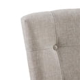 thumbnail image 4 of Picket House Furnishings Landon Tufted Fabric Upholstered Chair Set in Natural, 4 of 13