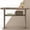 Warm Brown, variant on Click365 Flow 47" Racetrack Shaped Wood Console Table with Storage Shelf, Dark Brown