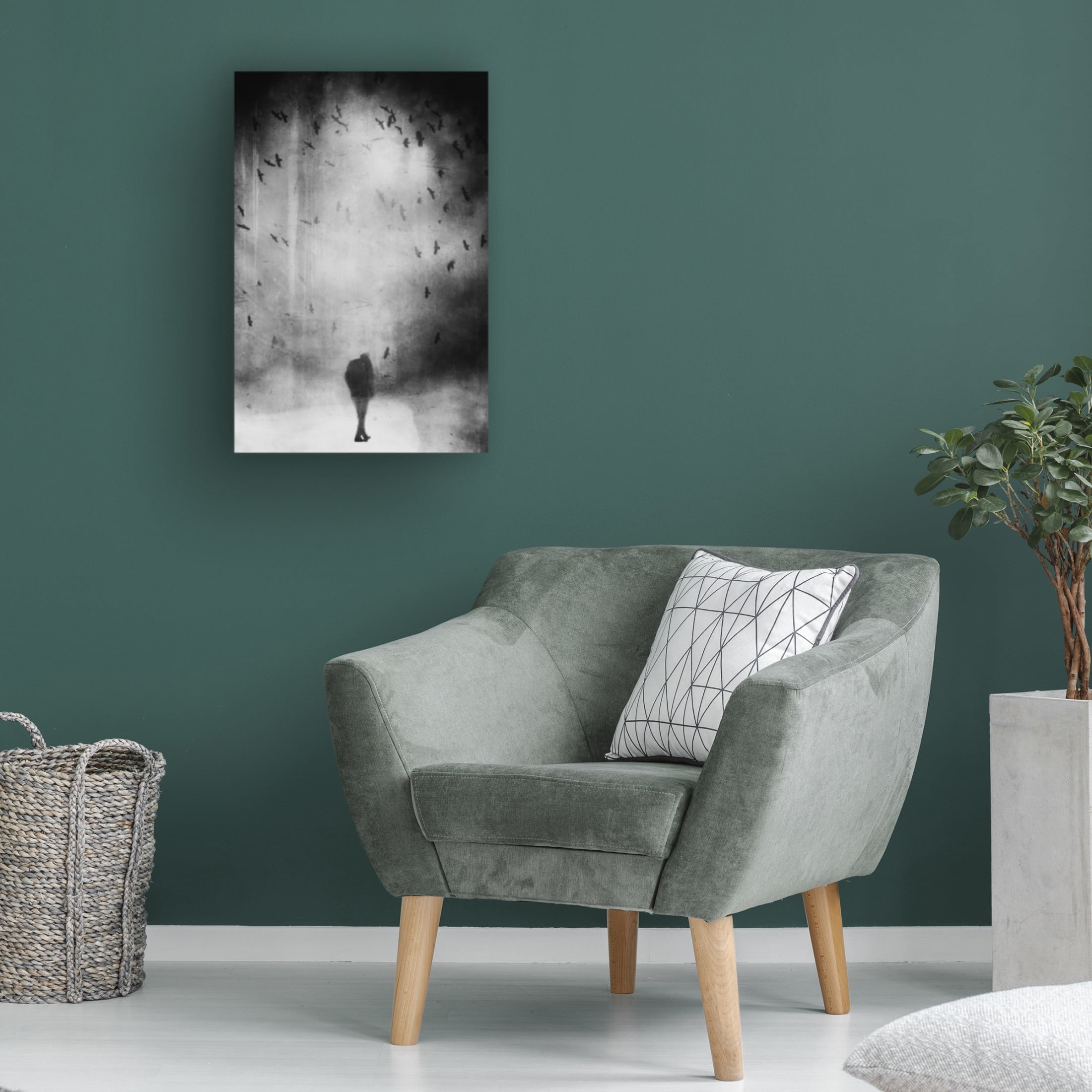 Canvas Wall Art - Daniela Riegler 'Photo Grain' Wall Art for Living Room, Bedroom, or Office D?cor by Trademark Fine Art - 12 x 19 Inches