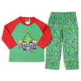 thumbnail image 6 of Peanuts Toddler Boys' Christmas Holiday Season Sing Along Sleep Pajama Set, 6 of 6